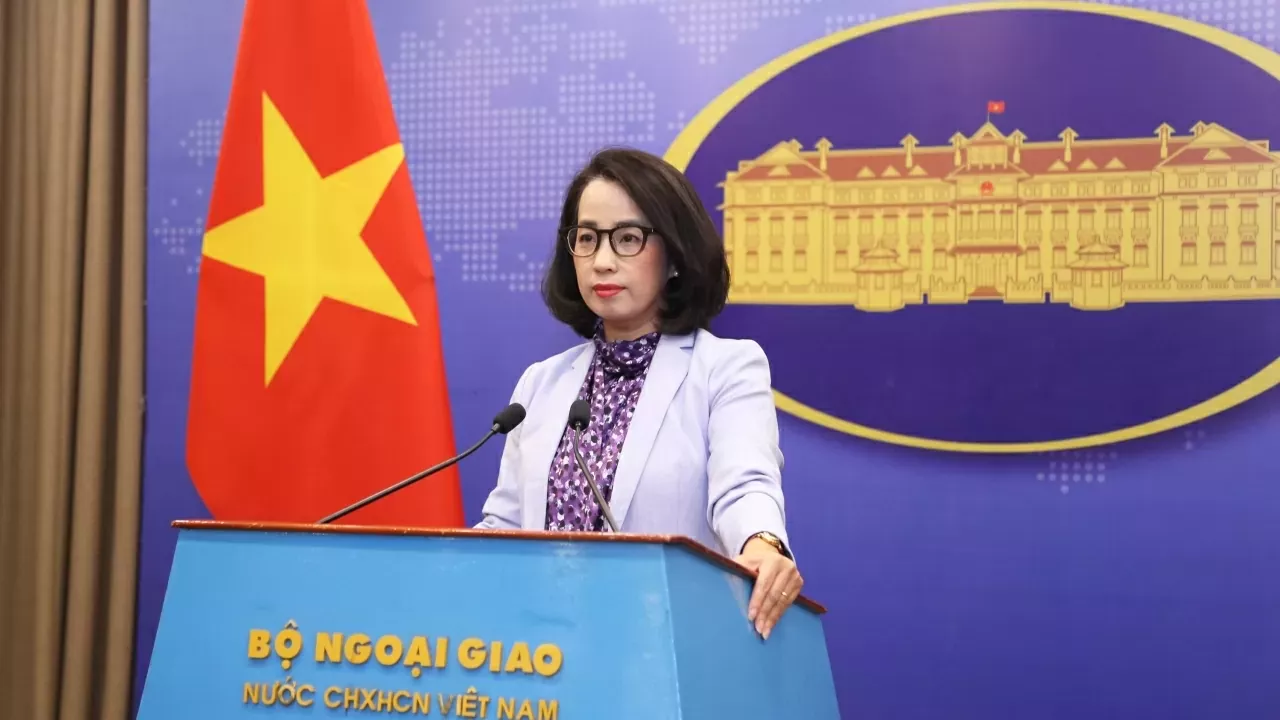 Foreign Ministry actively coordinates support measures for Vietnamese fishermen amid Typhoon Ragasa: Spokesperson