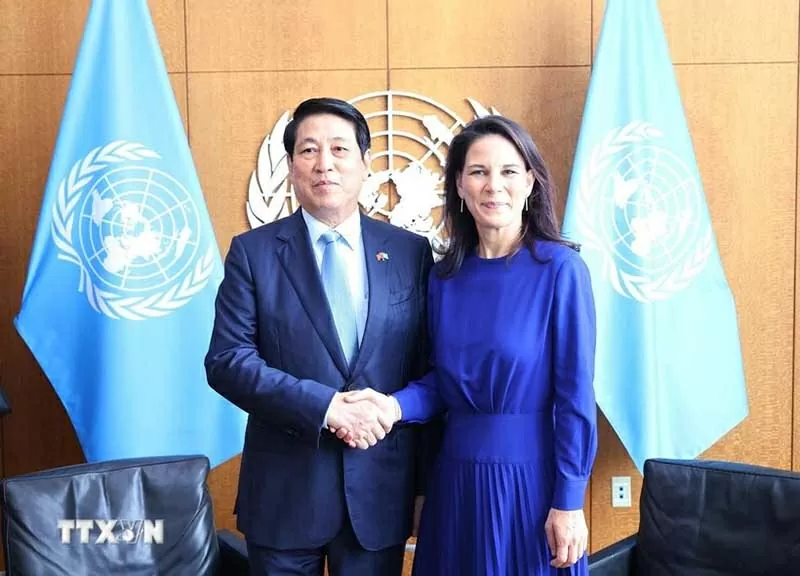 President Luong Cuong meets President of the 80th UN General Assembly