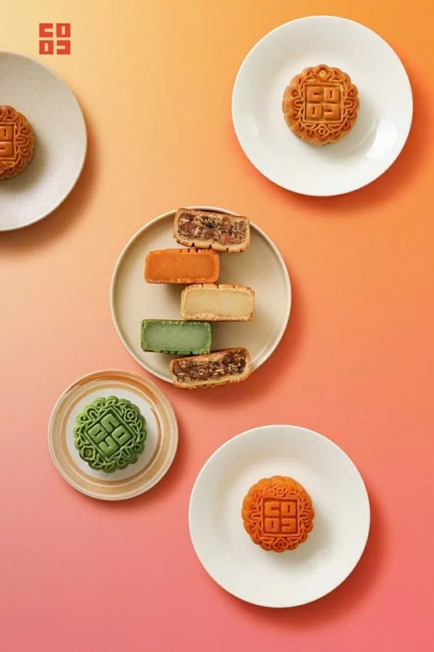 Coco Food and mooncakes filled with sweet serenity