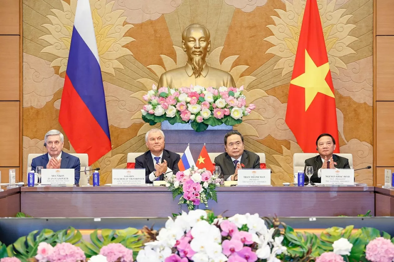 NA Chairman Tran Thanh Man, Russian State Duma Chairman co-chaired the 4th session of the Inter-Parliamentary Cooperation Committee NA Chairman Tran Thanh Man, Russian State Duma Chairman co-chaired the 4th session of the Inter-Parliamentary Cooperation Committee