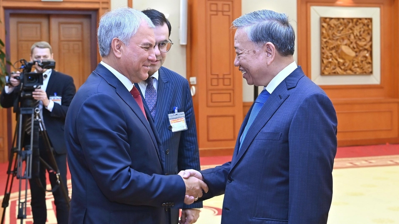 Party General Secretary To Lam welcomes Russian State Duma Chairman, stresses fresh impetus to bilateral ties