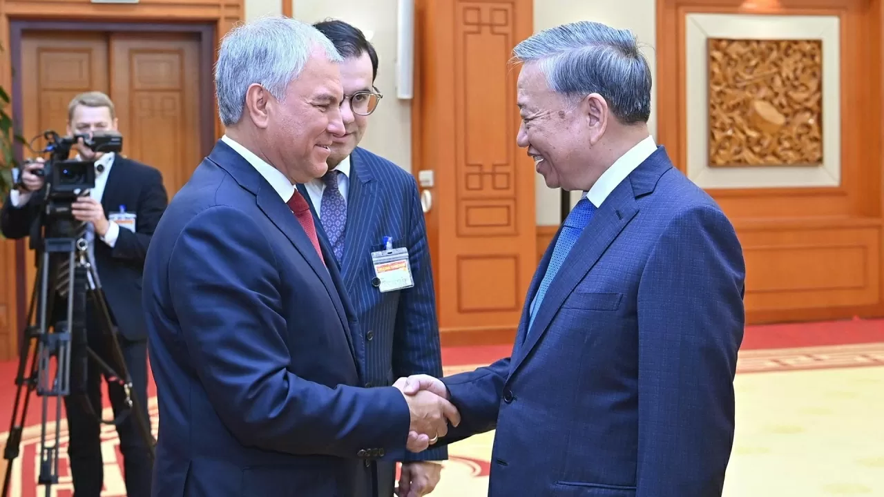 Party General Secretary To Lam welcomes Russian State Duma Chairman, stresses fresh impetus to bilateral ties Party General Secretary To Lam welcomes Russian State Duma Chairman, stresses fresh impetus to bilateral ties
