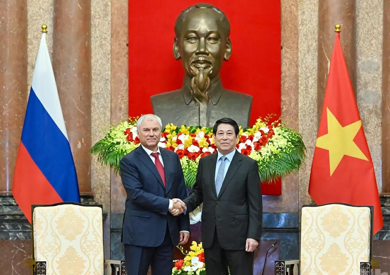 President Luong Cuong receives Chairman of the Russian State Duma