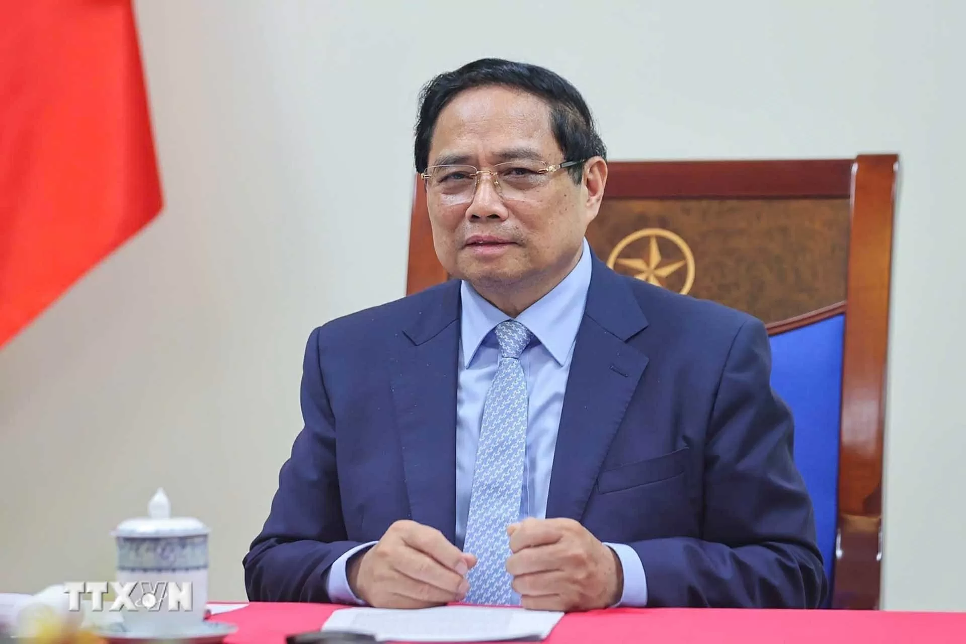 PM Pham Minh Chinh holds phone talks with German Chancellor on strengthening Strategic Partnership