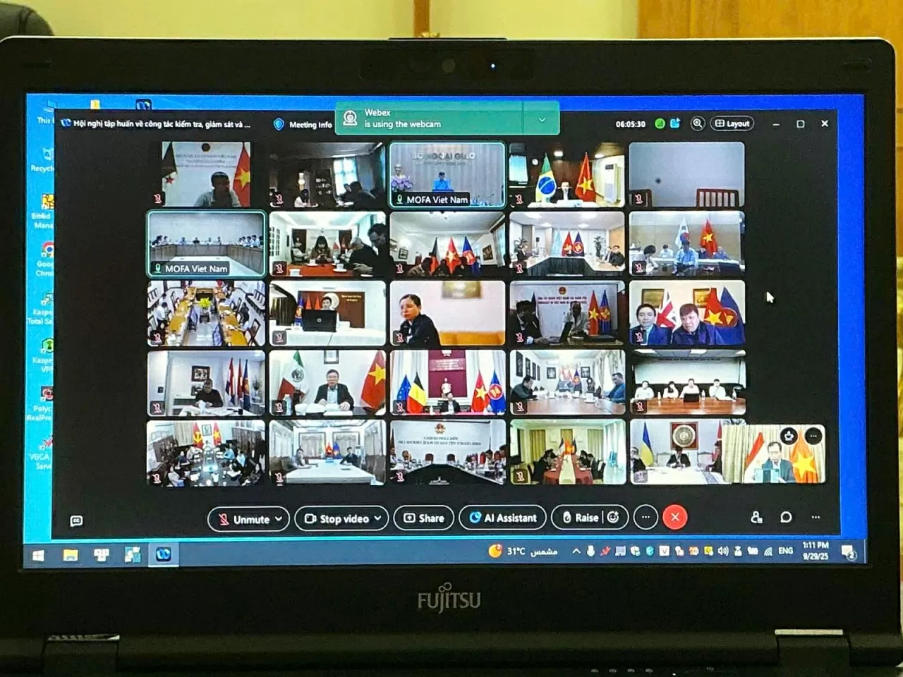 MOFA's Party Committee organizes training conference on Party inspection, supervision, and discipline