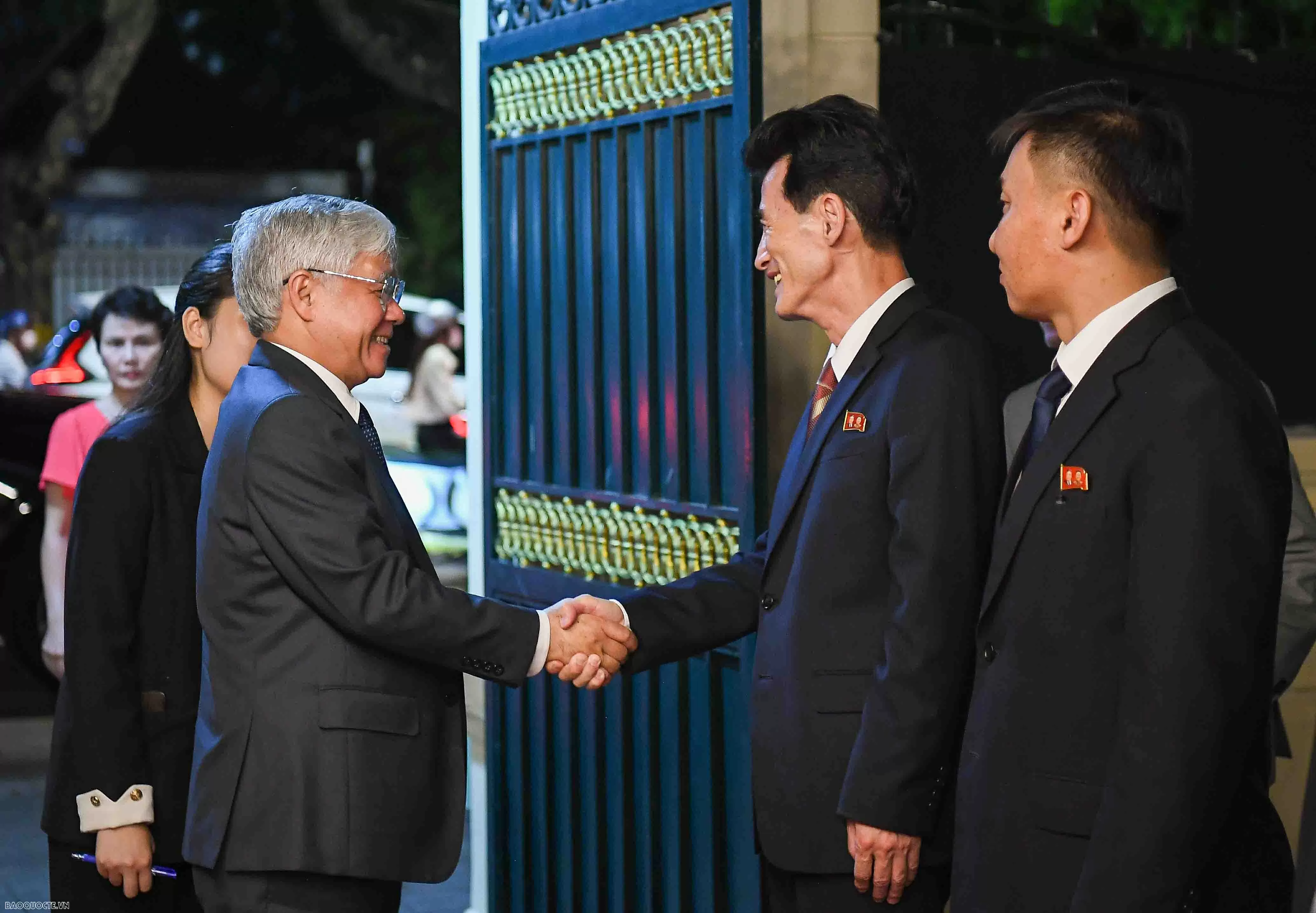 VFF President Do Van Chien attends DPRK recepcion to maintain the tradition of mutual support VFF President Do Van Chien attends DPRK recepcion to maintain the tradition of mutual support