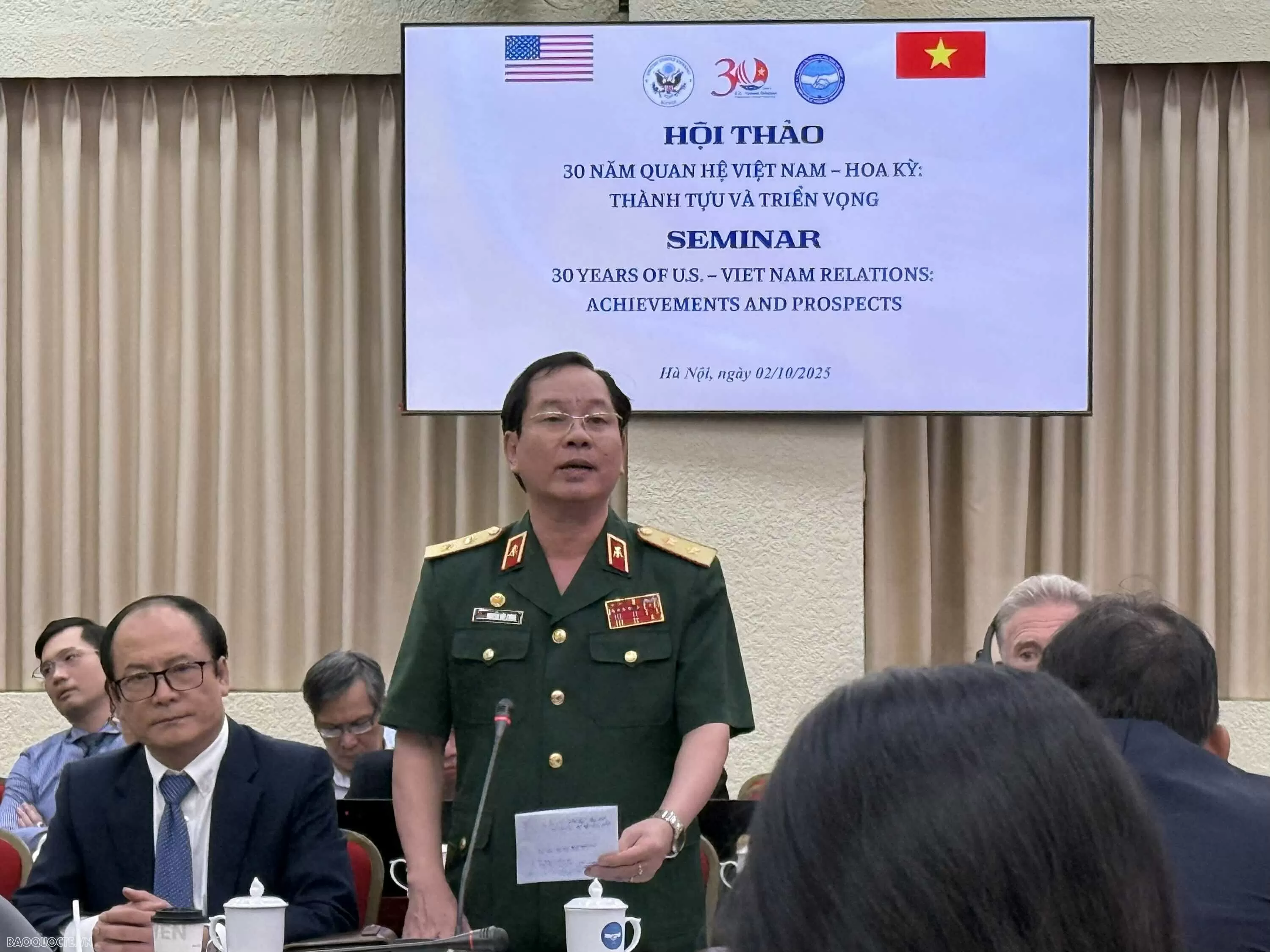 30 years of Vietnam-U.S. relations: A solid foundation for future cooperation 30 years of Vietnam-U.S. relations: A solid foundation for future cooperation