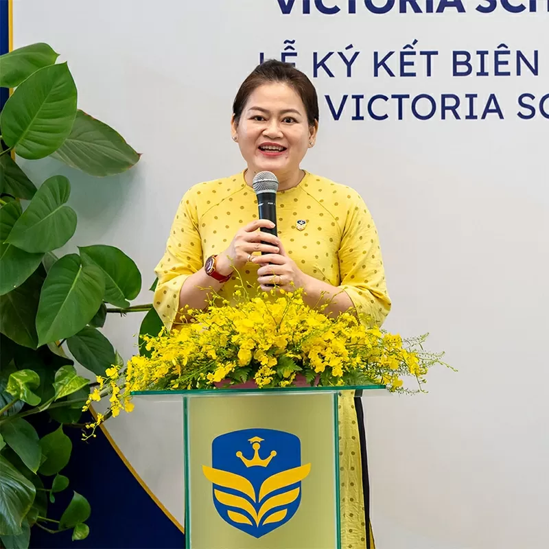 Ms. Le Nguyen Trung Nguyen – CEO of Victoria School System Ms. Le Nguyen Trung Nguyen – CEO of Victoria School System