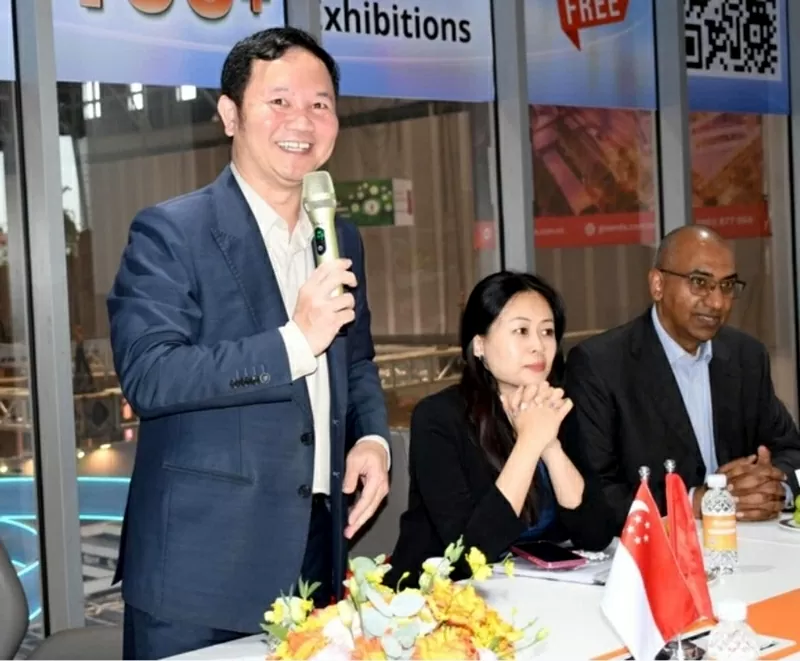 Mr. Cao Xuan Thang, Vietnam Trade Counselor in Singapore. Mr. Cao Xuan Thang, Vietnam Trade Counselor in Singapore.