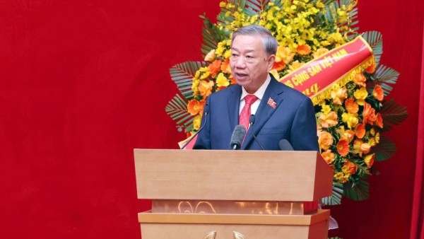General Secretary To Lam addresses 8th Congress of Central Public Security Party Organization