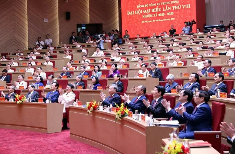 General Secretary To Lam addresses 8th Congress of Central Public Security Party Organization