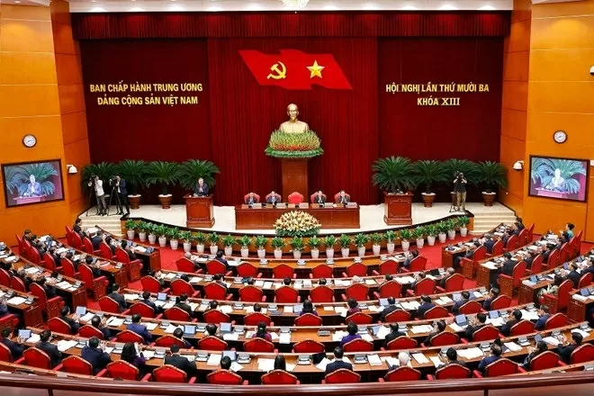 13th Party Central Committee convenes 13th plenum in Hanoi