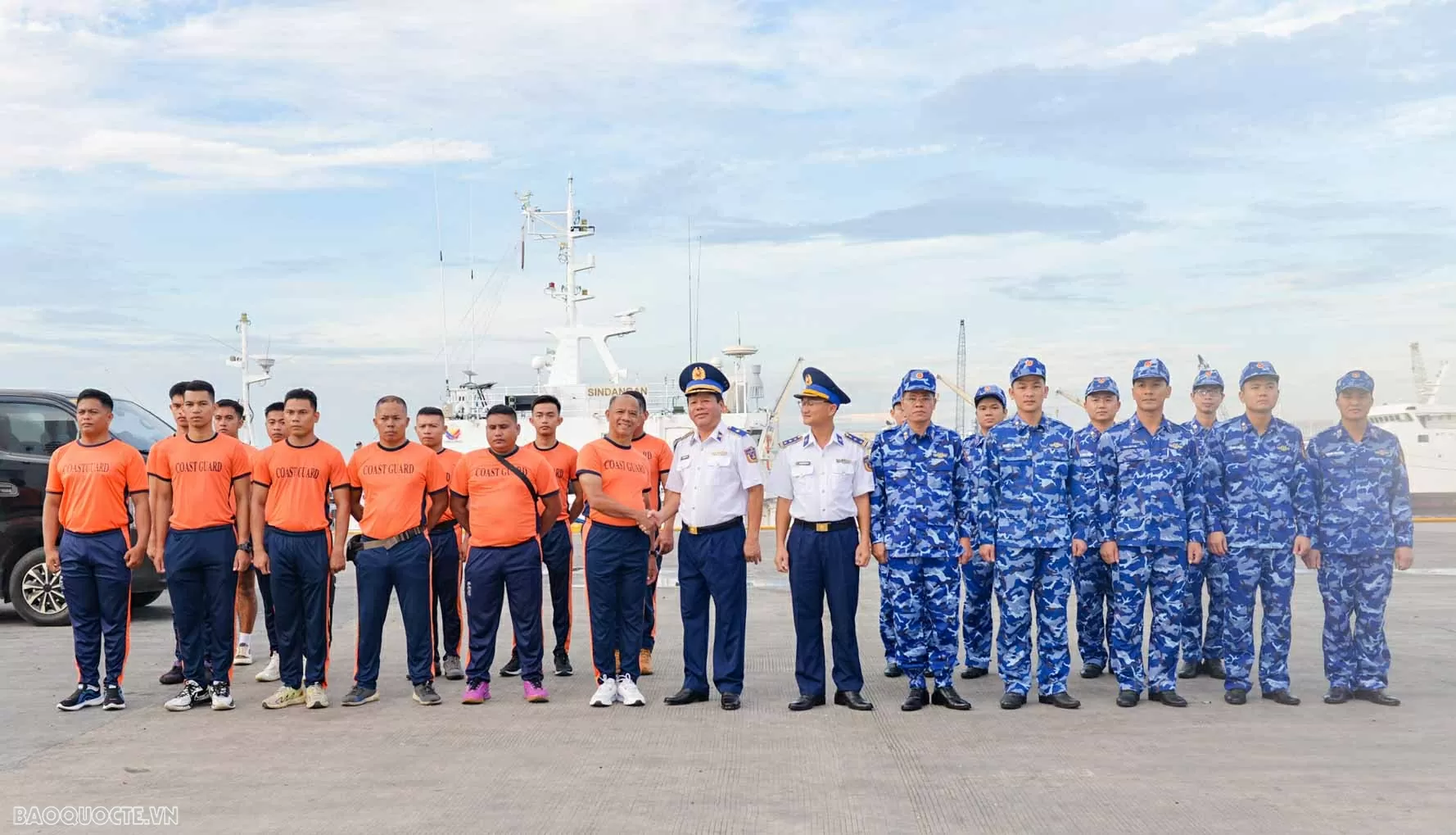 Vietnam Coast Guard supports earthquake recovery efforts in the Philippines