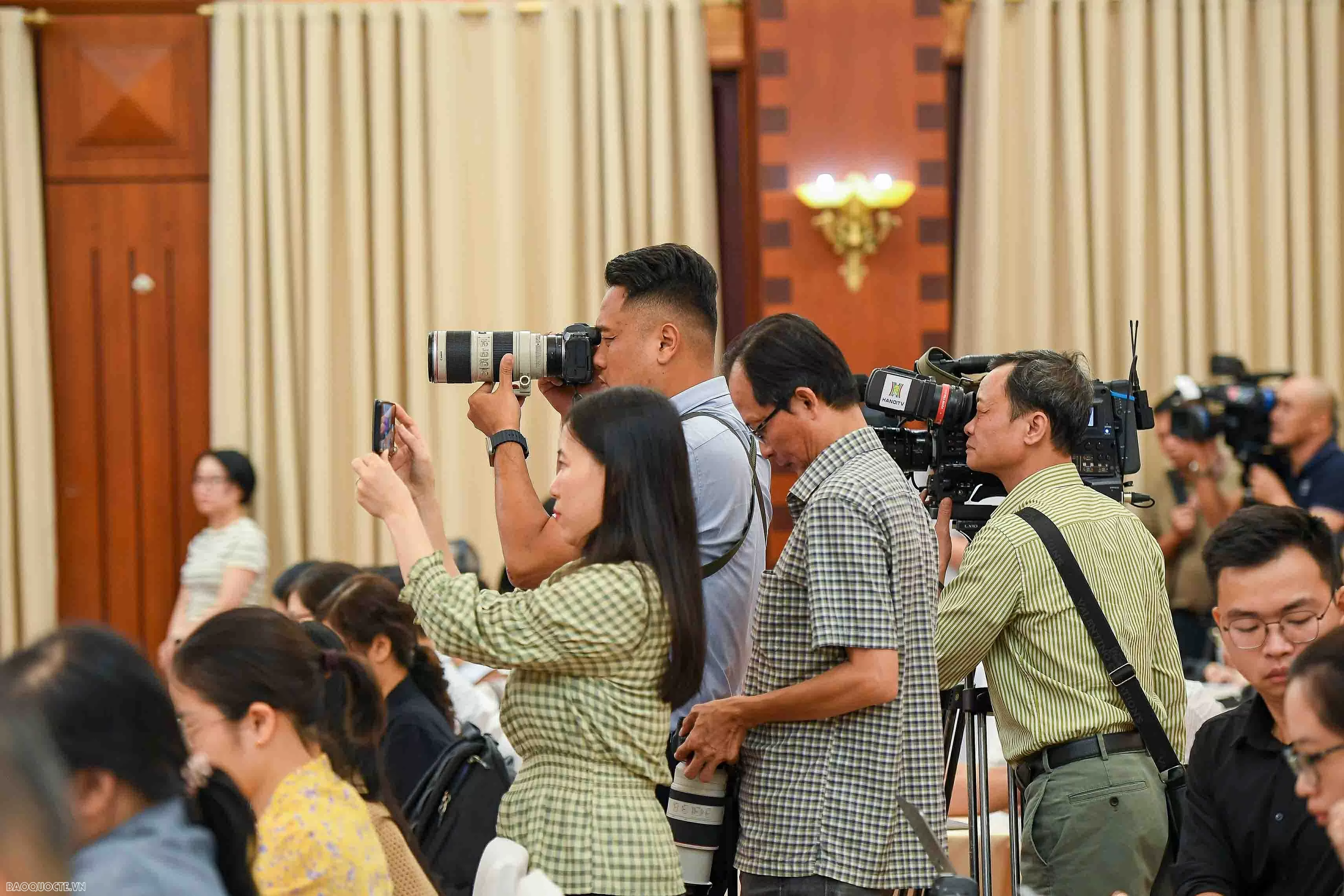 Press conference on the Signing ceremony of the UN Convention against Cybercrime in Hanoi
