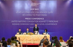 Press conference on the Signing ceremony of the UN Convention against Cybercrime in Hanoi