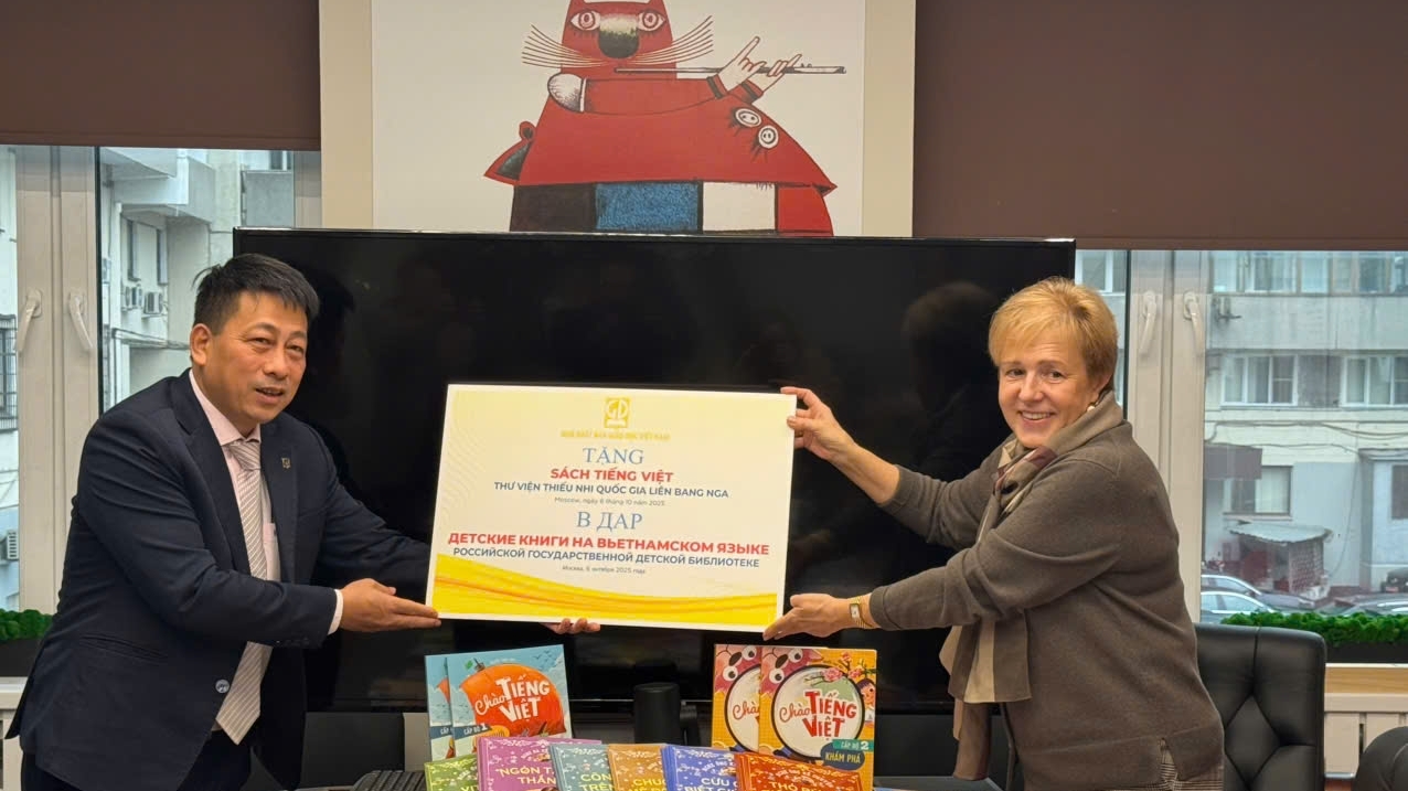 Vietnamese Book Corner to be established at the World’s Largest Children’s Library in Russia