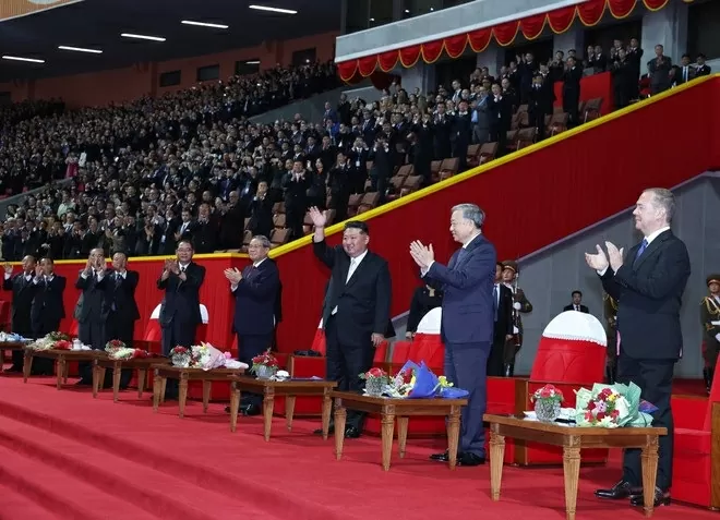 General Secretary To Lam visits Kyongsang kindergarten, attends WPK’s anniversary show