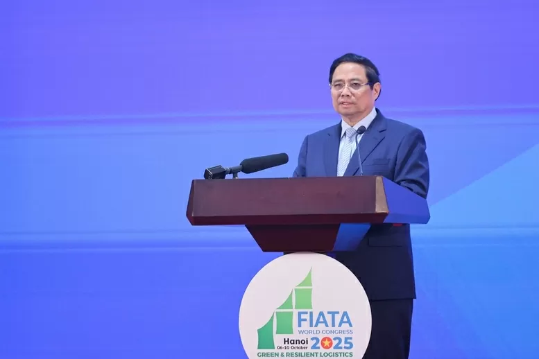 Prime Minister Pham Minh Chinh addresses FIATA World Congress 2025 in Ha Noi Prime Minister Pham Minh Chinh addresses FIATA World Congress 2025 in Ha Noi