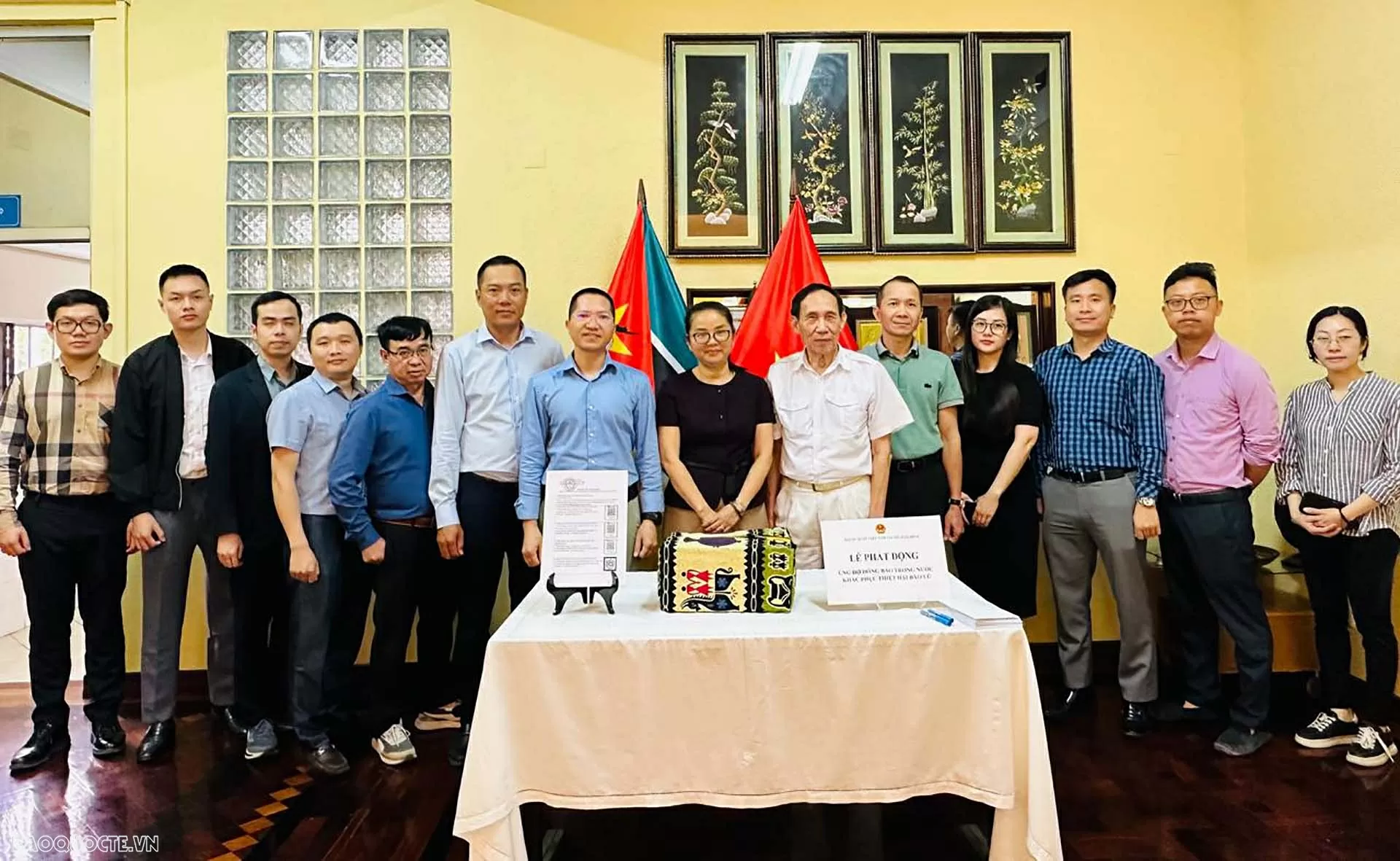 Vietnamese Embassy in Mozambique launches support campaign for flood victims in Vietnam