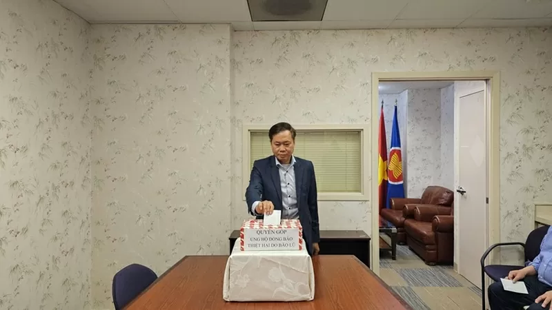 Vietnam Consulate General in San Francisco launches support for storm-affected compatriots