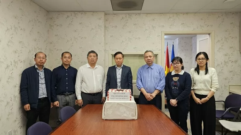 Vietnam Consulate General in San Francisco launches support for storm-affected compatriots Vietnam Consulate General in San Francisco launches support for storm-affected compatriots
