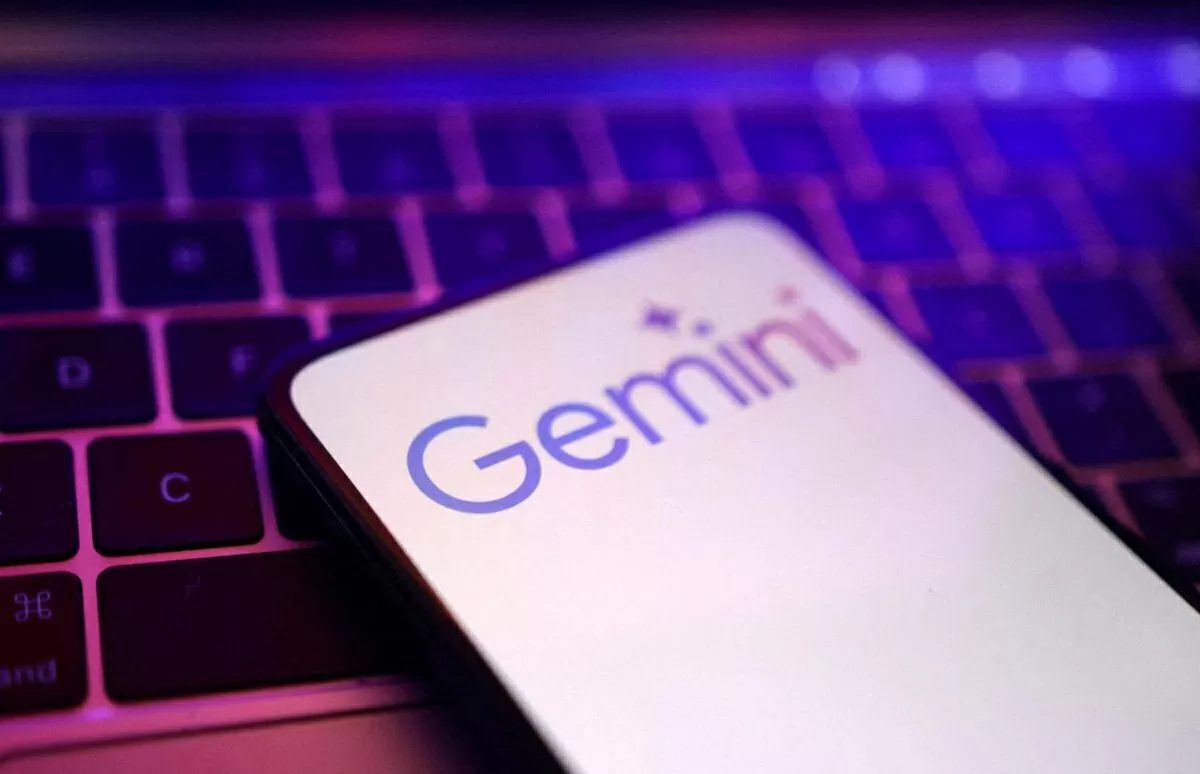 Gemini logo is seen in this illustration
