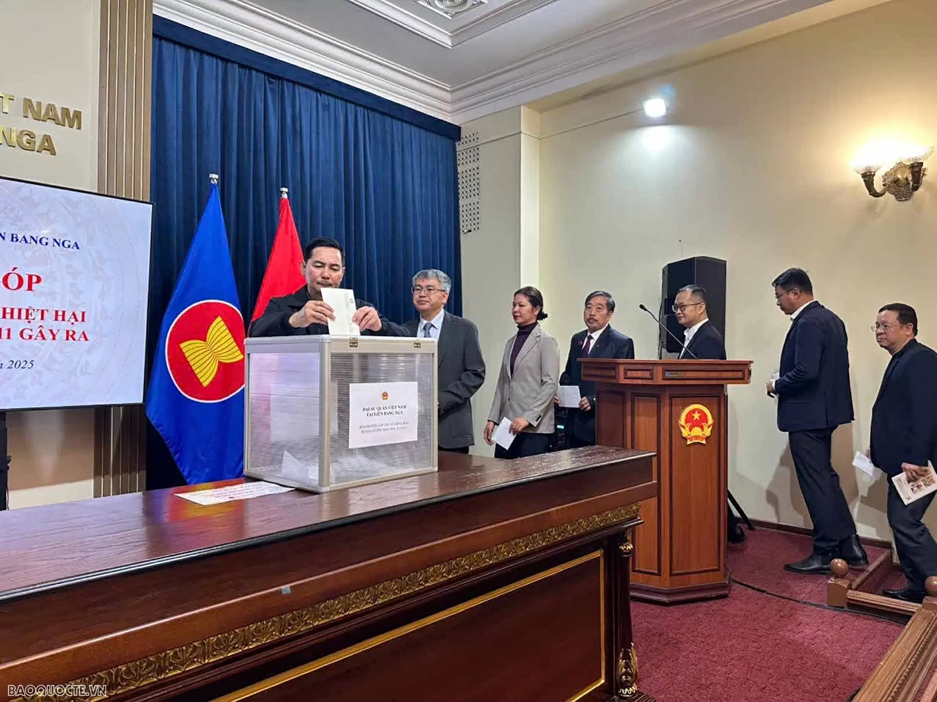 Vietnamese community in Russia raises funds to support flood victims