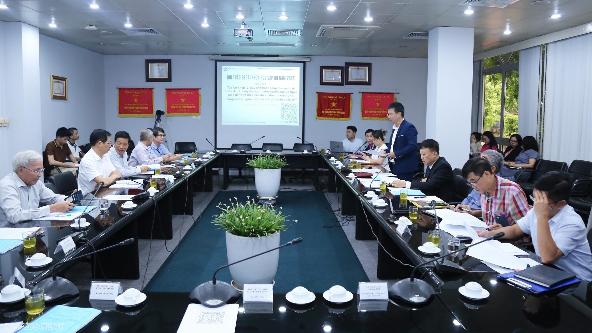 Strengthening the legal framework and operational regulations for the  Ministry of Foreign Affairs' Project Management Unit