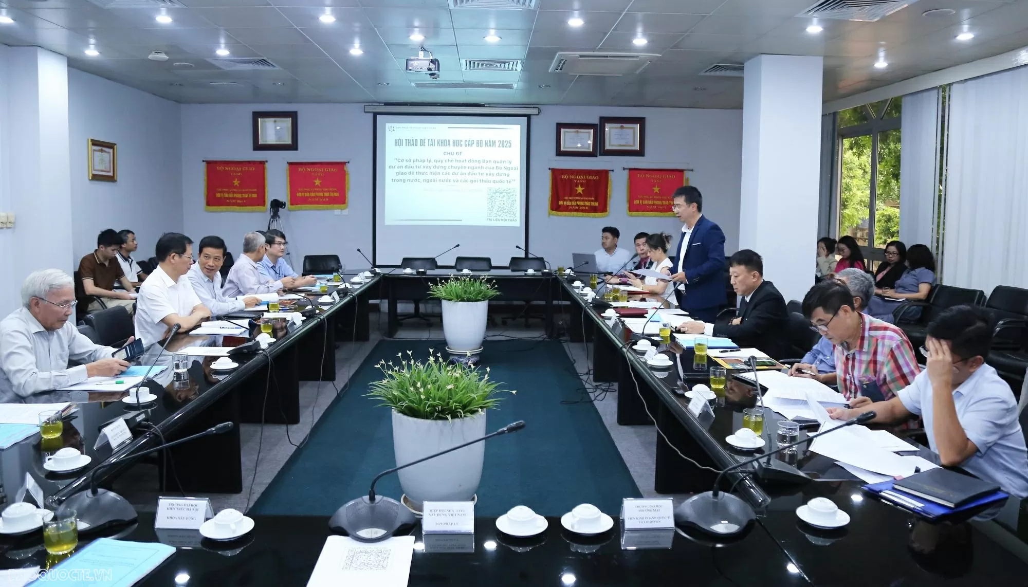 Strengthening the legal framework and operational regulations for the  Ministry of Foreign Affairs' Project Management Unit