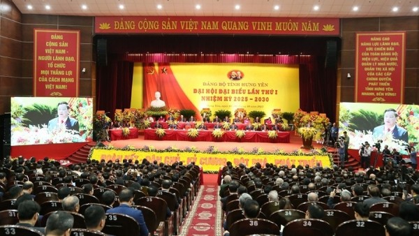 The First Congress of the Hung Yen Provincial Party Committee, term 2025 – 2030: From "Pioneering" to "Shaping the future"