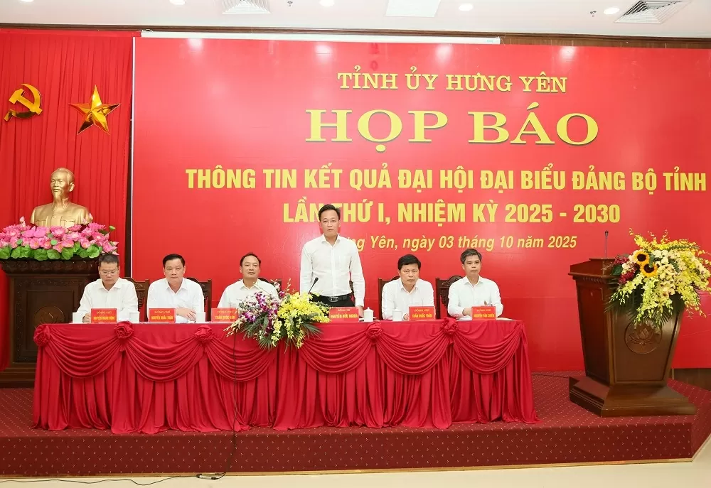 The First Congress of the Hung Yen Provincial Party Committee, term 2025 – 2030: From The First Congress of the Hung Yen Provincial Party Committee, term 2025 – 2030: From