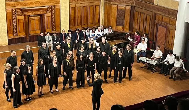 Vietnamese and German Choirs unite in harmony to strengthen friendship and build bridges through music Vietnamese and German Choirs unite in harmony to strengthen friendship and build bridges through music