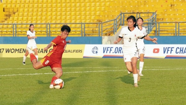 Vietnam’s U17 women’s football team advance to 2026 AFC U17 Women’s Asian Cup finals