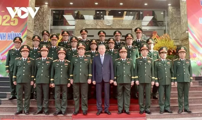 Party chief To Lam calls for keen insight and professional acumen in defence intelligence officers
