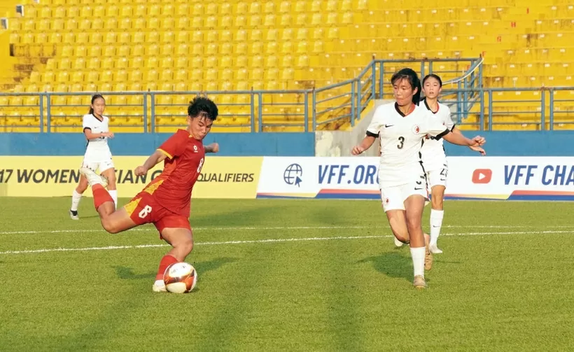 Vietnam’s U17 women’s football team advance to 2026 AFC U17 Women’s Asian Cup finals