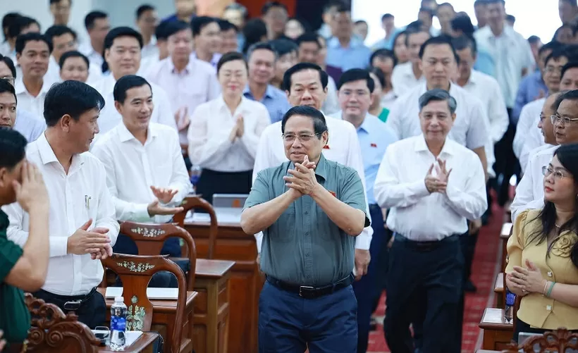 PM Pham Minh Chinh meets with Can Tho voters ahead of 15th NA’s 10th session PM Pham Minh Chinh meets with Can Tho voters ahead of 15th NA’s 10th session