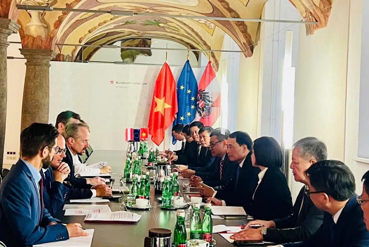 Vietnam and Austria strengthen security and law enforcement cooperation