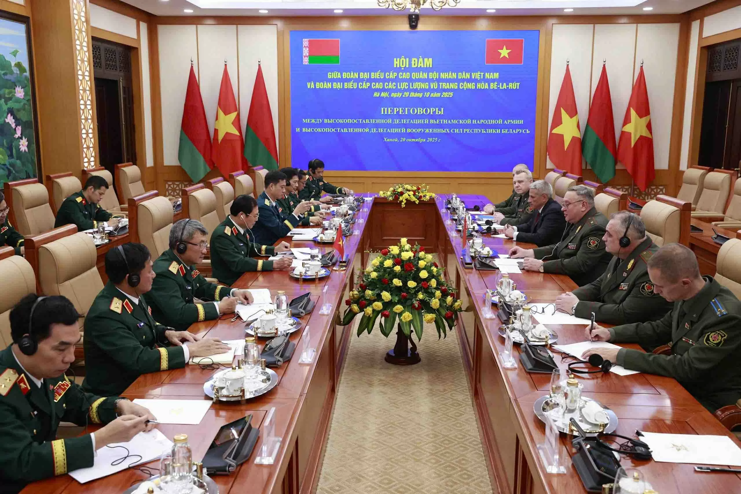 Visit by First Deputy Defense Minister Pavel Muraveiko: Strengthening Vietnam-Belarus defense cooperation