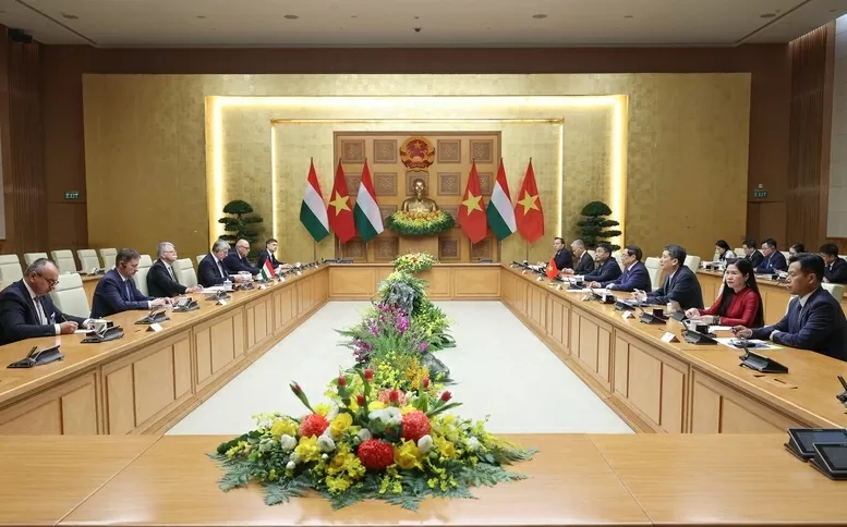 Prime Minister Pham Minh Chinh: Aiming to double Vietnam-Hungary trade turnover soon