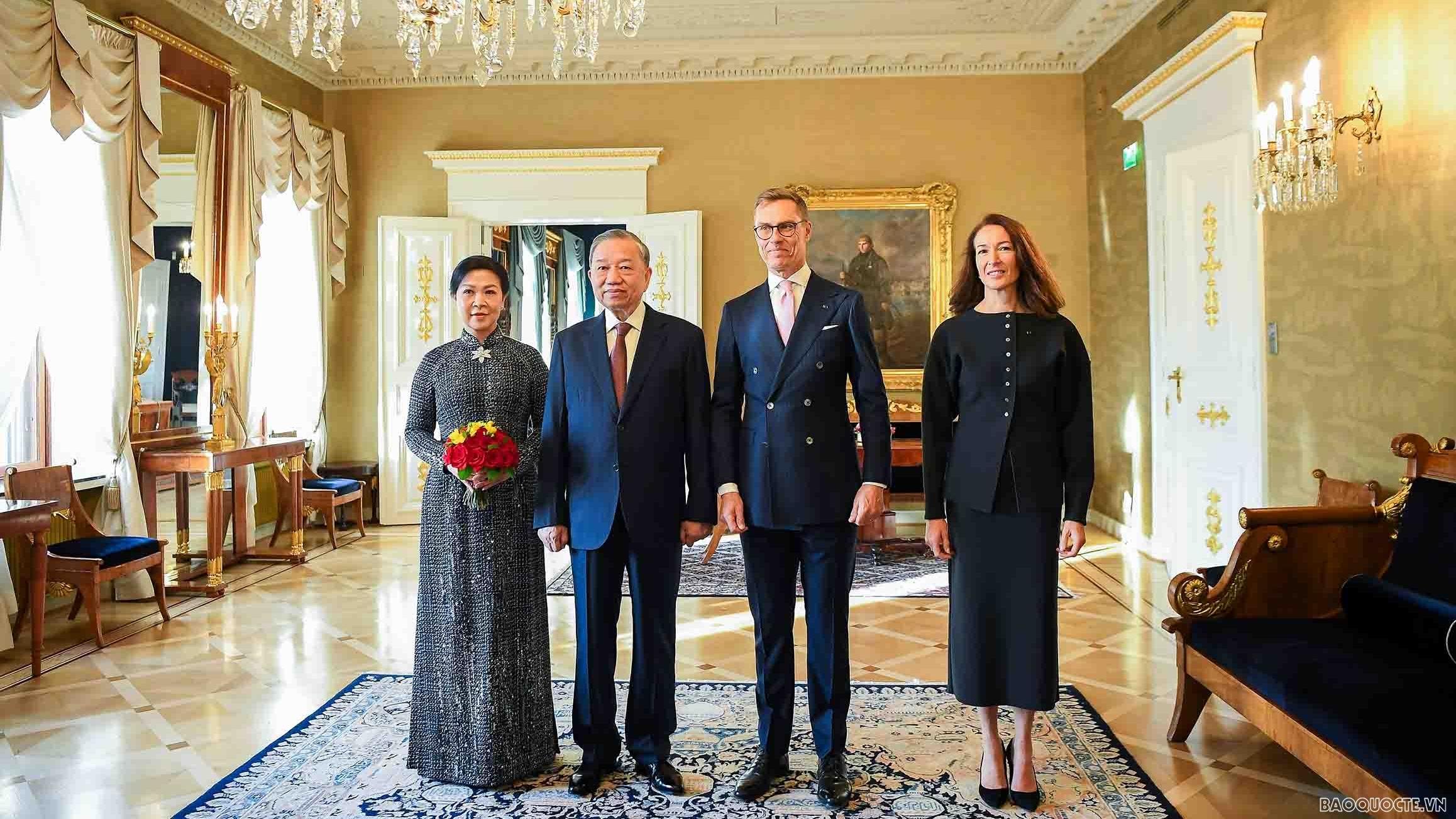 Welcome ceremony held for General Secretary To Lam and Spouse in Finland