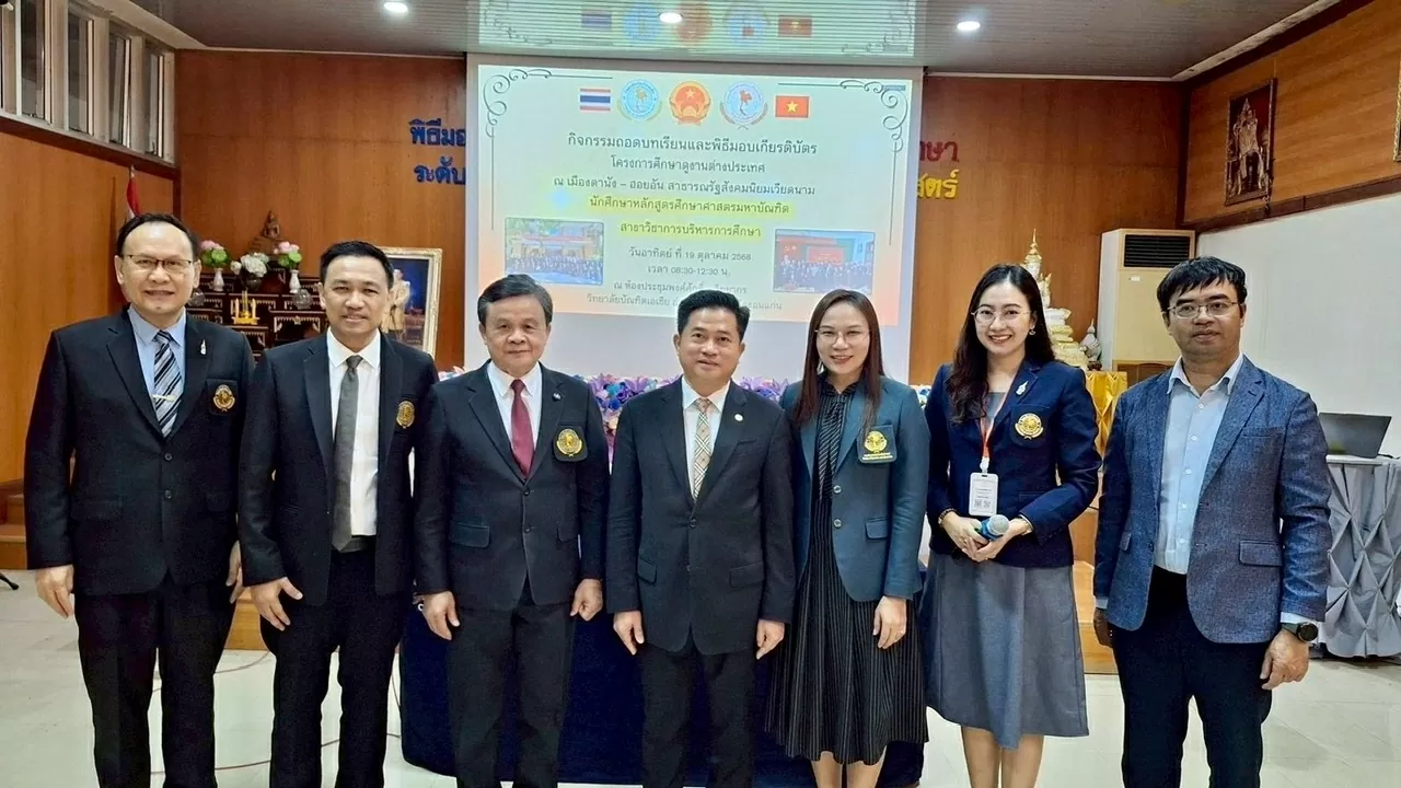 Spreading Vietnam-Thailand friendship from the lecture hall of Asian Scholars University Spreading Vietnam-Thailand friendship from the lecture hall of Asian Scholars University