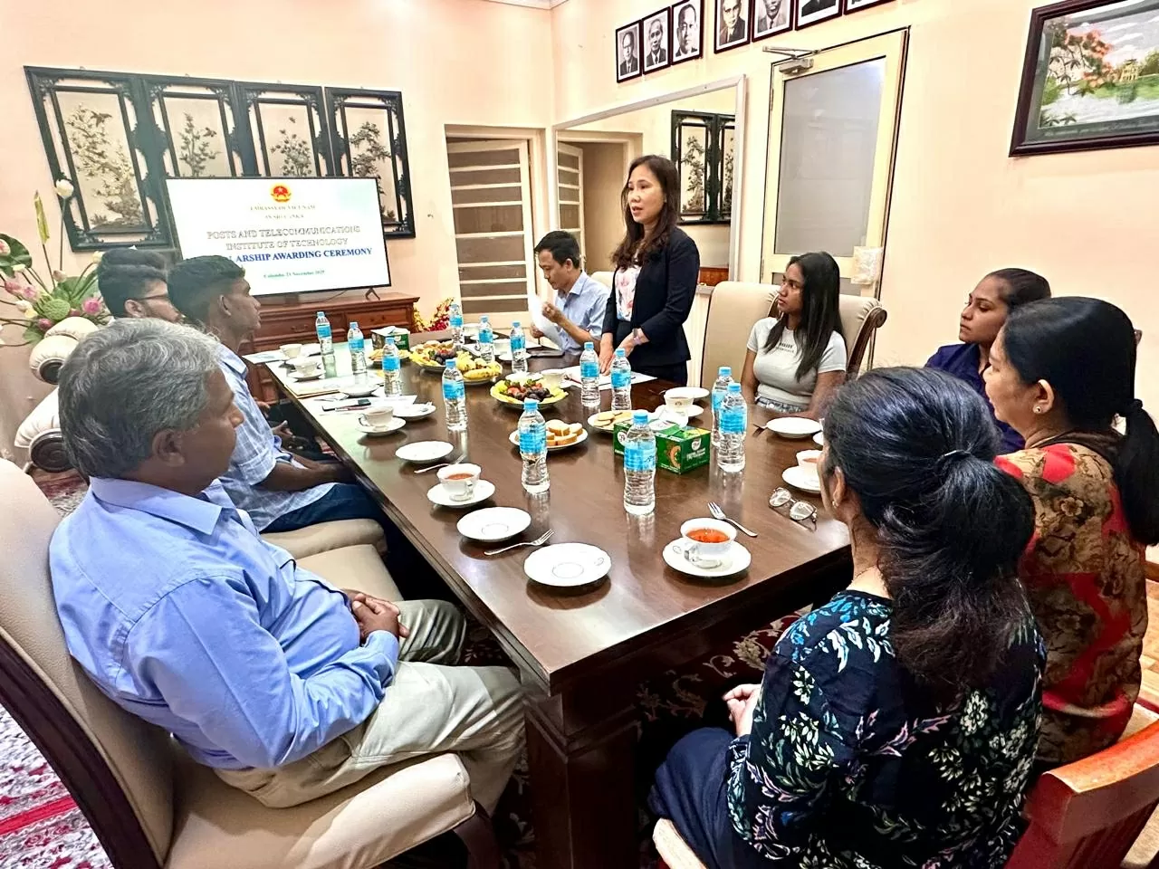 Full scholarships awarded to Sri Lankan students to study at the Posts and Telecommunications Institute of Technology Full scholarships awarded to Sri Lankan students to study at the Posts and Telecommunications Institute of Technology