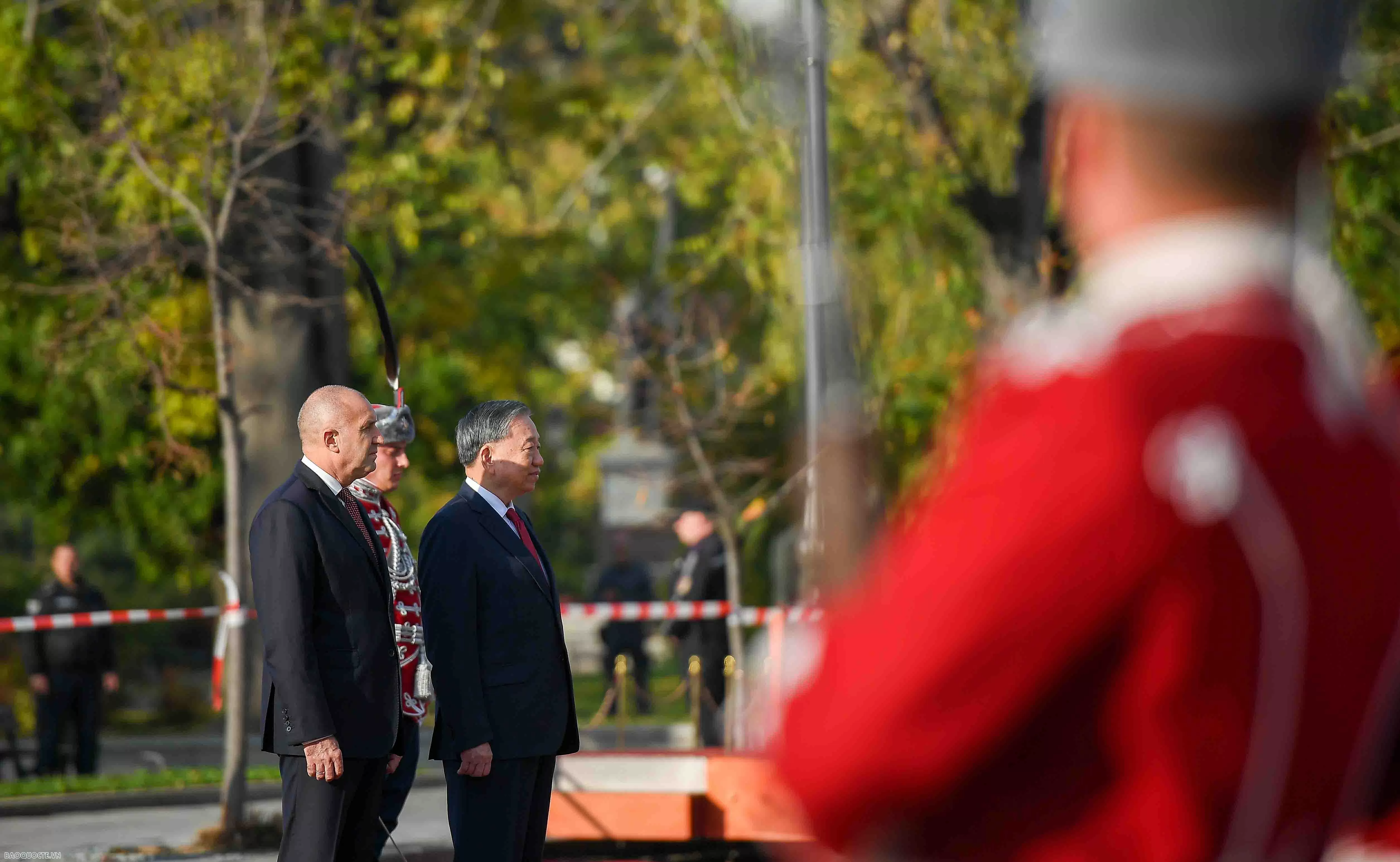 Welcome ceremony held for General Secretary To Lam and Spouse in Bulgaria