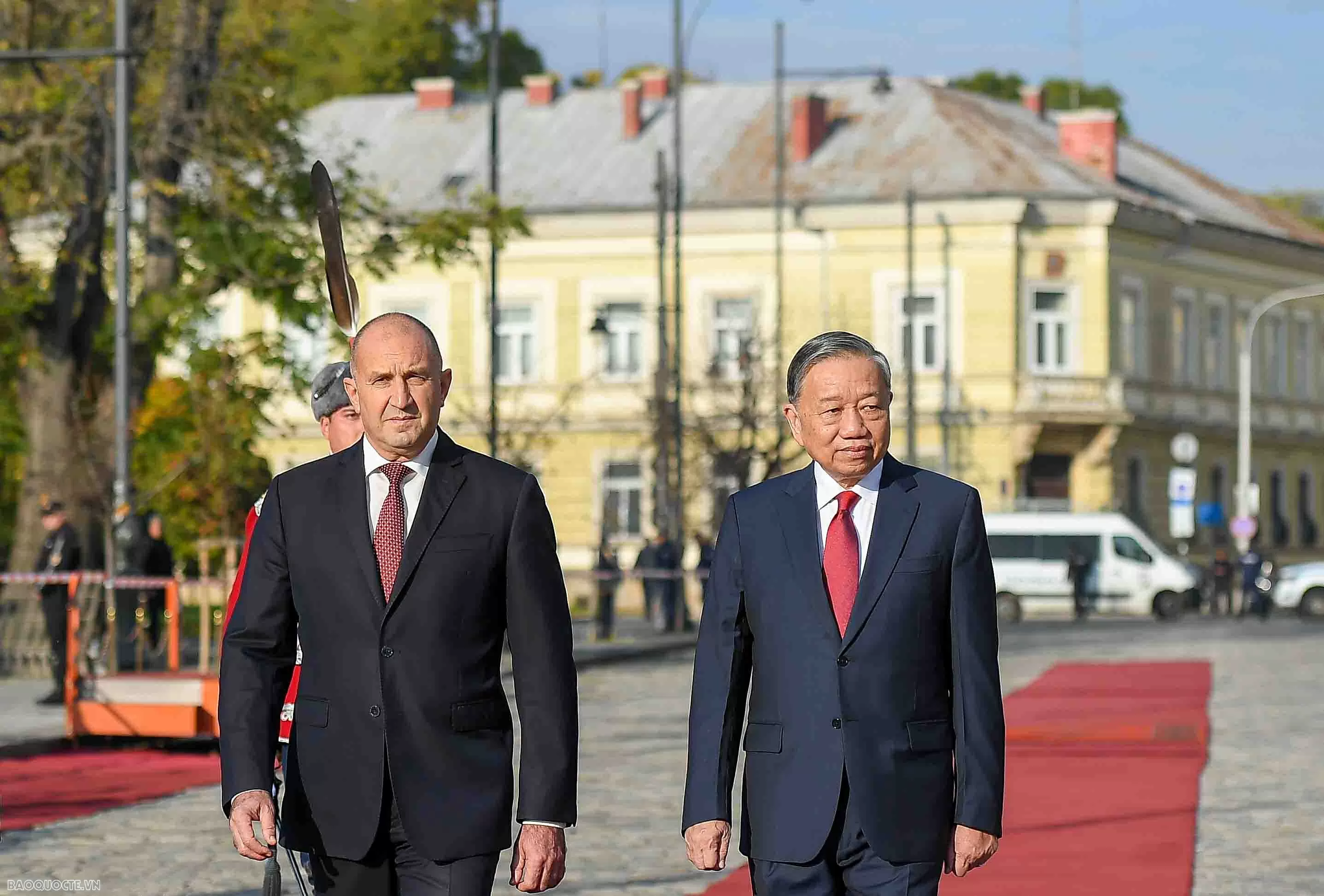 Welcome ceremony held for General Secretary To Lam and Spouse in Bulgaria