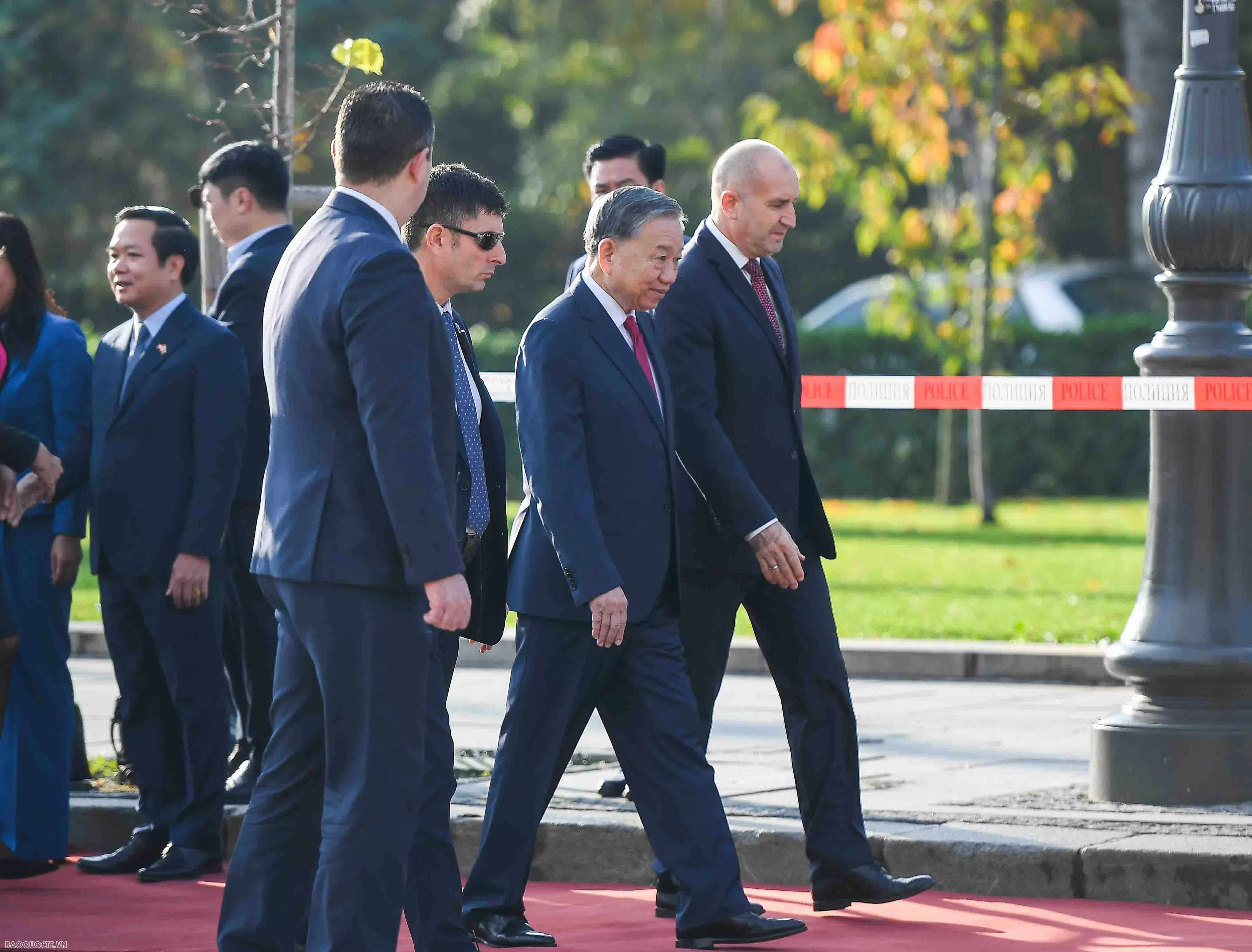 Welcome ceremony held for General Secretary To Lam and Spouse in Bulgaria