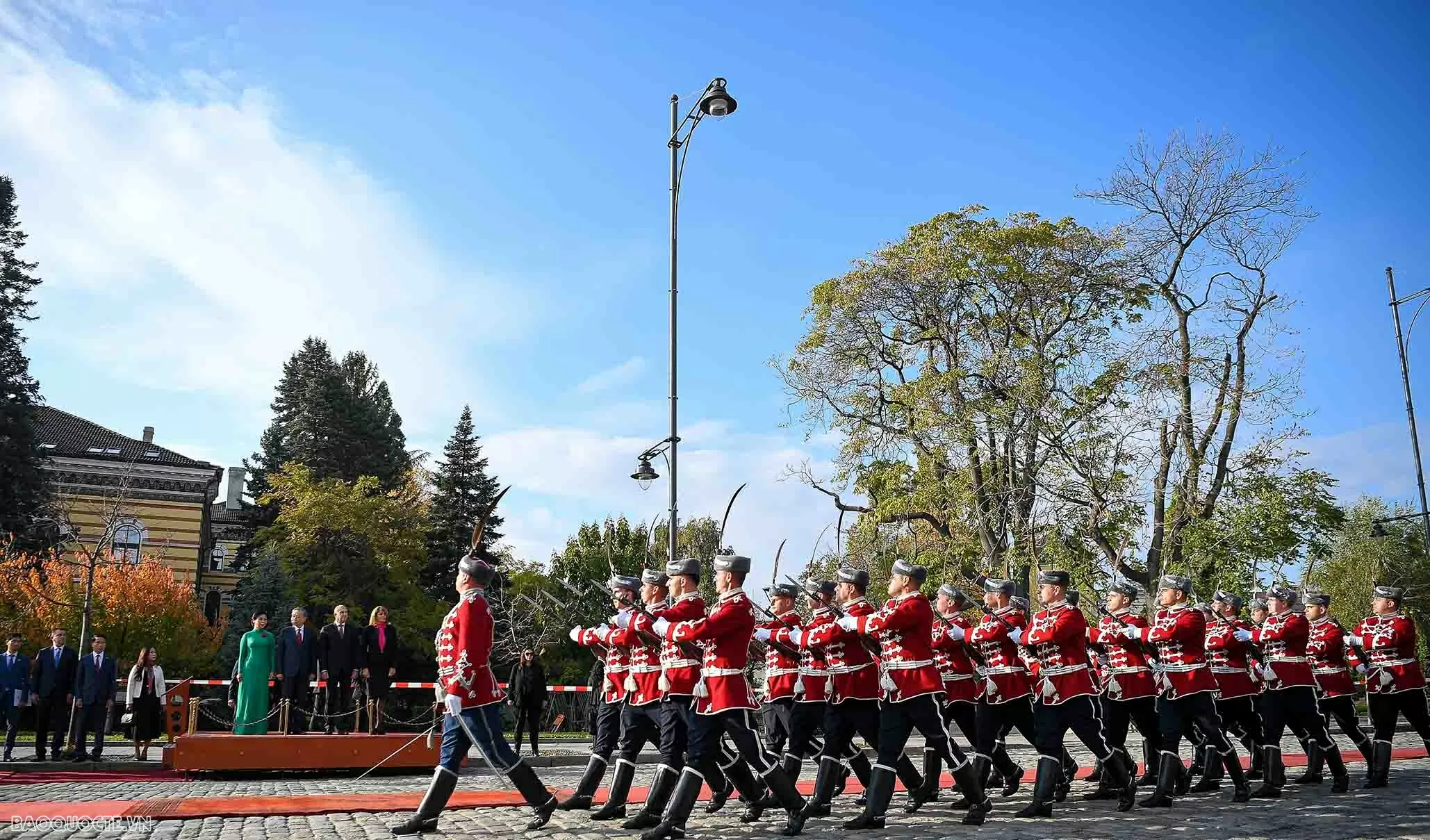 Welcome ceremony held for General Secretary To Lam and Spouse in Bulgaria