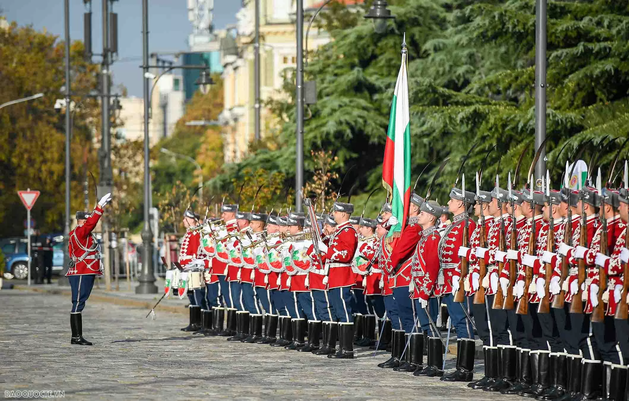 Welcome ceremony held for General Secretary To Lam and Spouse in Bulgaria