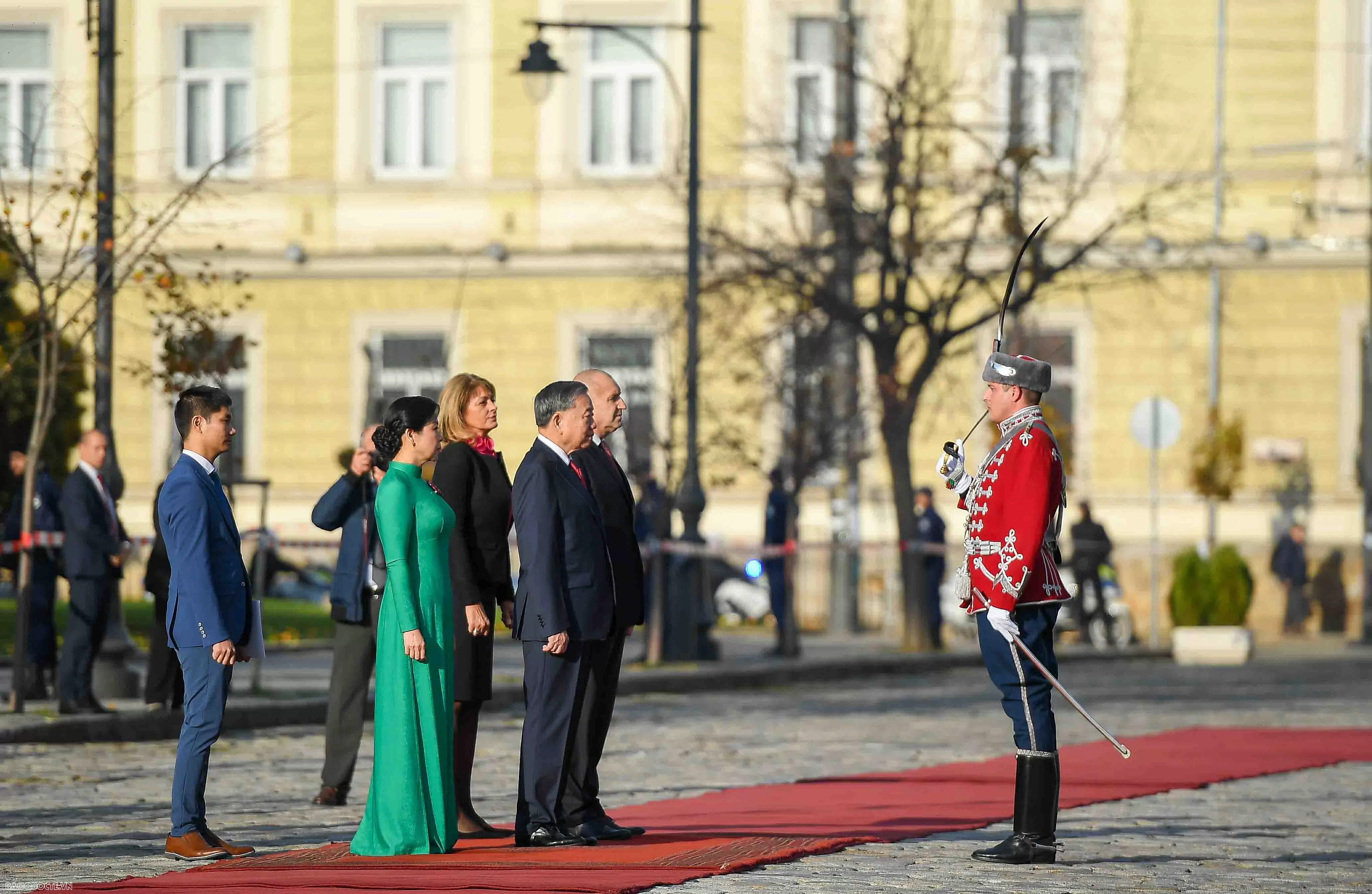 Welcome ceremony held for General Secretary To Lam and Spouse in Bulgaria