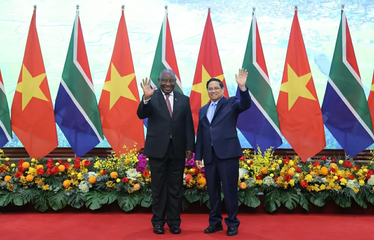 Prime Minister Pham Minh Chinh's visit to South Africa: Elevating Vietnam's multilateral position, paving the way for a historic bilateral milestone Prime Minister Pham Minh Chinh's visit to South Africa: Elevating Vietnam's multilateral position, paving the way for a historic bilateral milestone