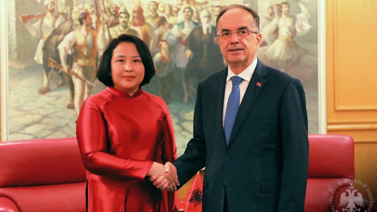 Vietnamese Ambassador presents Credentials to Albanian President